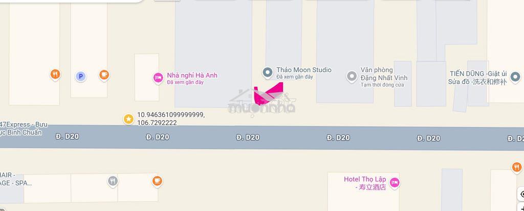 Mặt tiền d20, kdc vsip 1, thu nhập 15tr/tháng - 2
