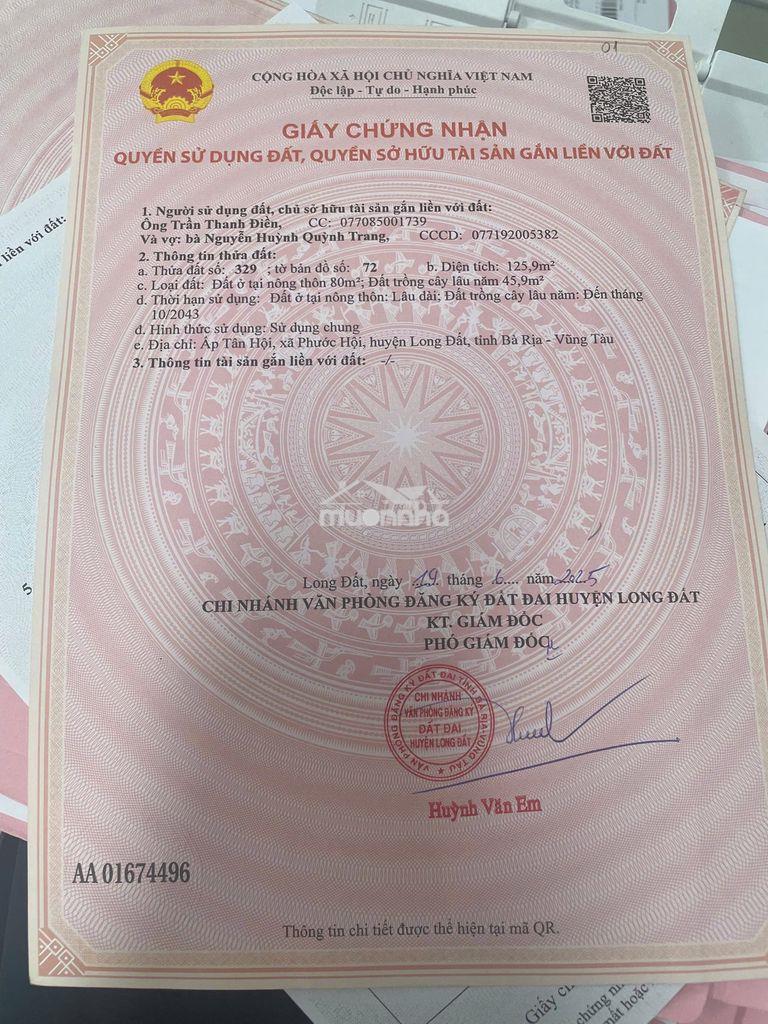Ngợp ngợp 🌟 cơ hội sở hữu đất gần biển phước hải – giá 850tr