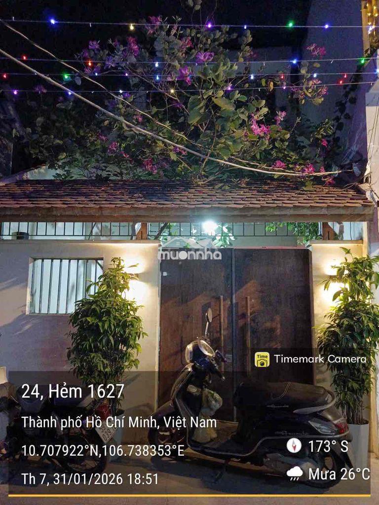 Chính chủ cho thuê nhà nguyên căn hẻm xe hơi - thông 1627 htp,p.phú th - 4