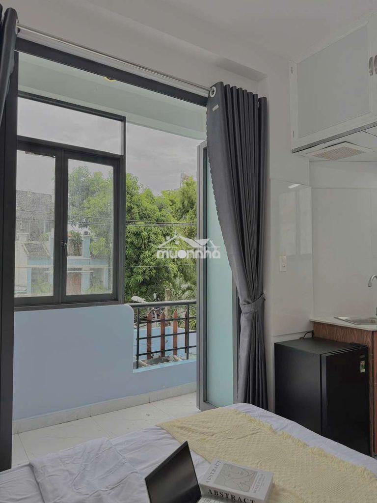 Phòng ban công mới xây 100% 25m2 ngay nguyễn kiệm - 4