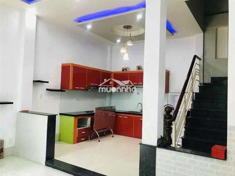 Nhà 1 trệt 2 lầu 3pn 3wc hẻm xe hơi đường gò ô môi quận 7