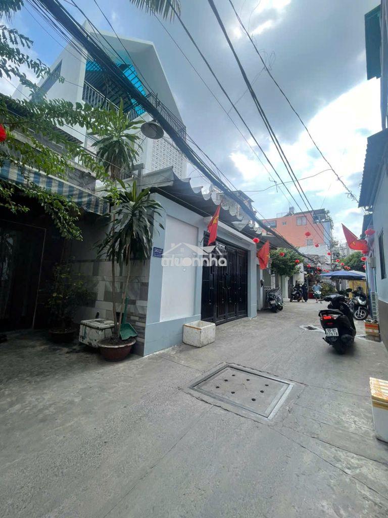 Bán nhà 1 trục thẳng hẻm xh đường lê đức thọ, p.16,q. gò vấp, dt 151m