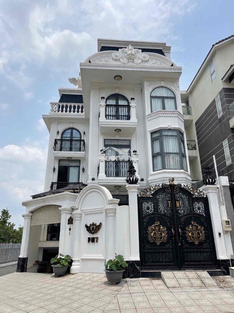 Bán biệt thự lô góc gần trường nam mỹ bình chánh. dt: 163m2 - 5 tầng. - 3