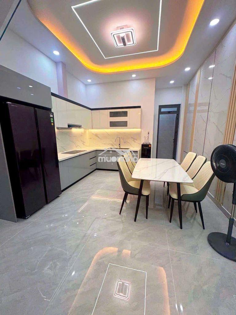 Nhà 4 tầng btct mới đẹp – 73m² – hẻm ô tô thông thị trấn – sát chợ hm - 4