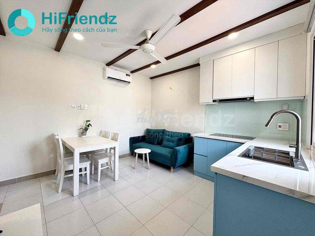 Căn hộ 1 phòng ngủ - bancol cửa sổ - thang máy - ngay trung tâm quận 1 - 4