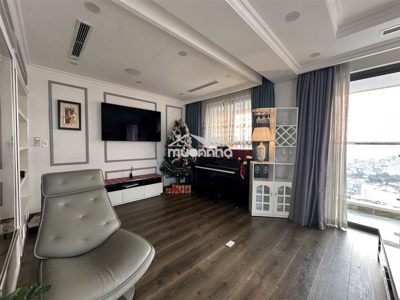 Cho thuê căn hộ chung cư mỹ vinh, quận 3, 120m2, 3pn, 23tr