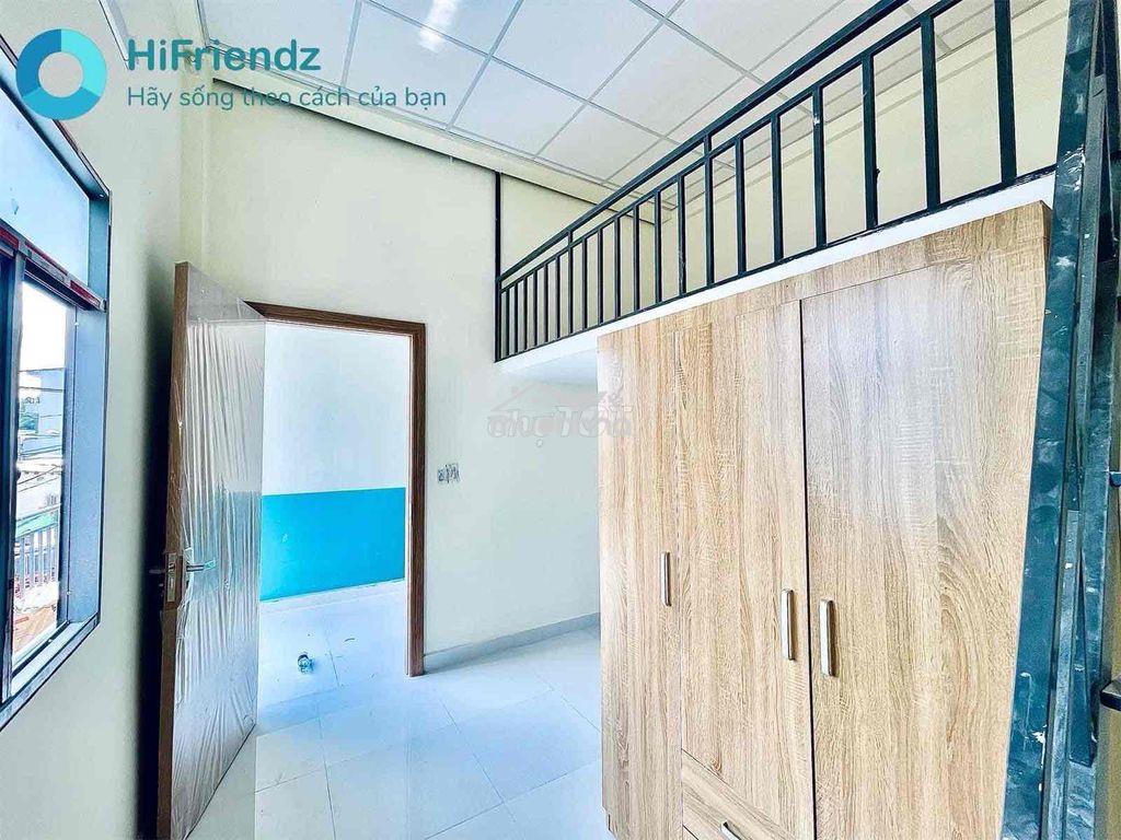 Cho thuê phòng trọ có gác - giá rẻ - cầu kinh thanh đa - 4 người 4 xe - 2
