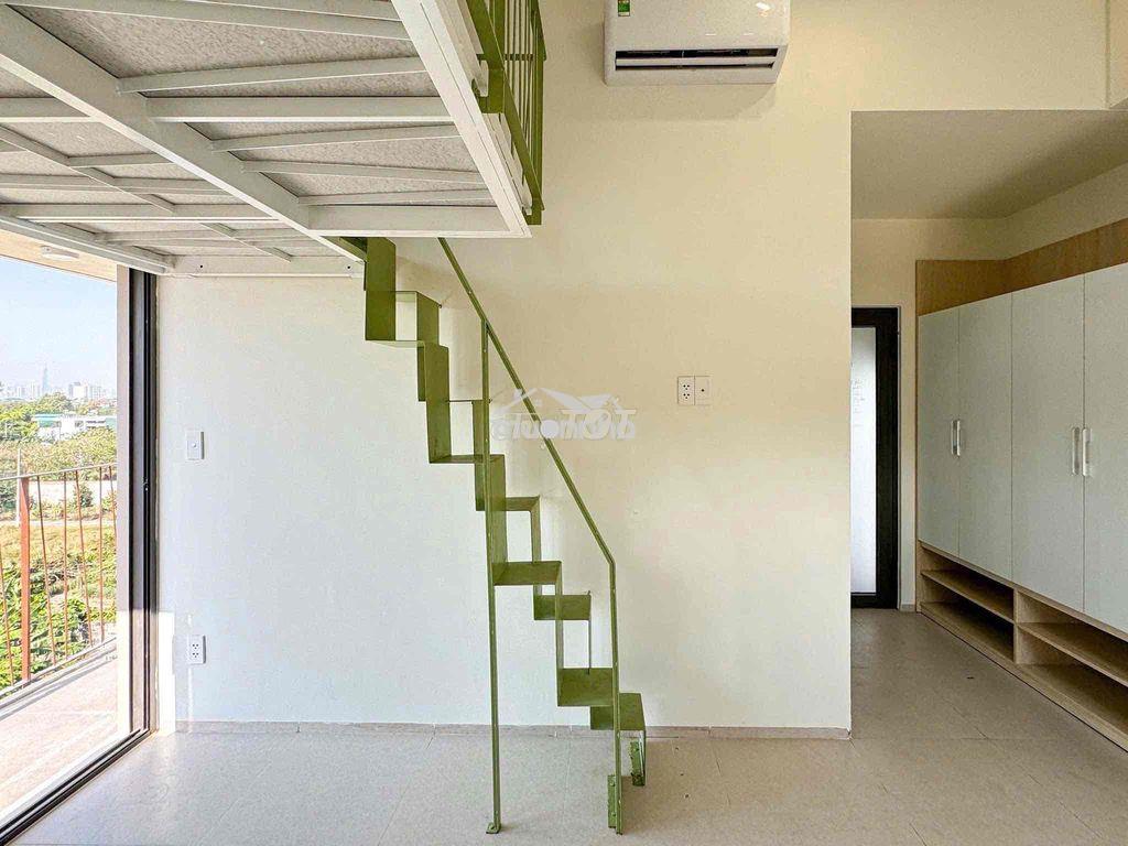 Cho thuê căn hộ duplex full sáng có ban công lớn chu văn an bình thạnh - 3