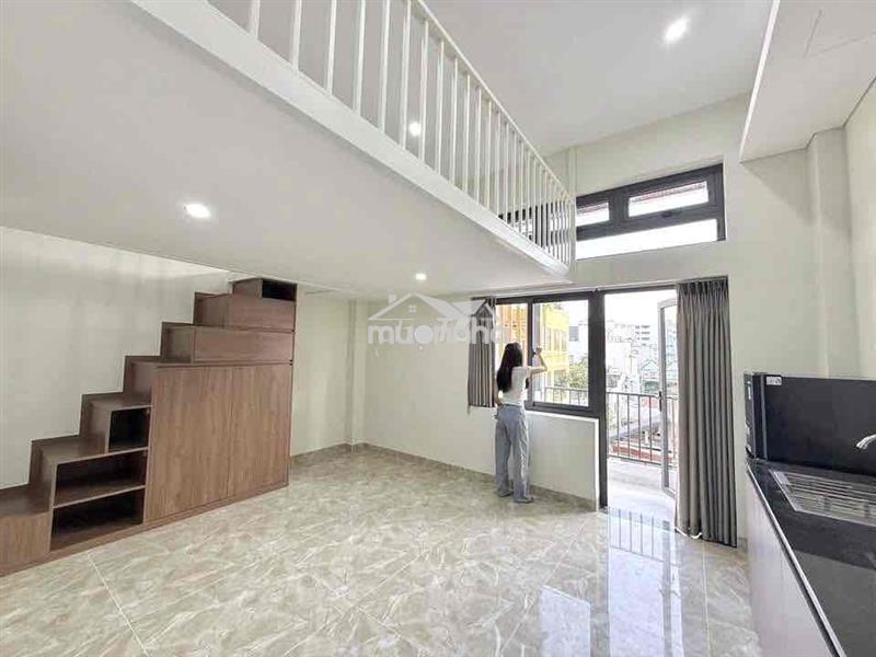 Căn hộ có gác ban công full nội thất - an ninh - phù hợp ở đông, rẻ
