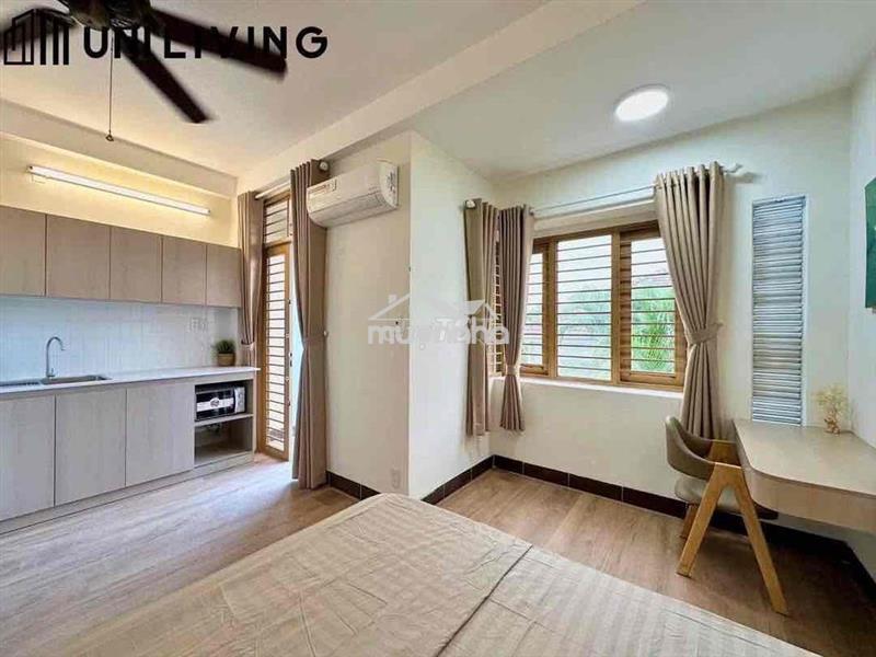 Cho thuê căn hộ mới ngay gò dầu - tân hương - ban công - thoáng mát