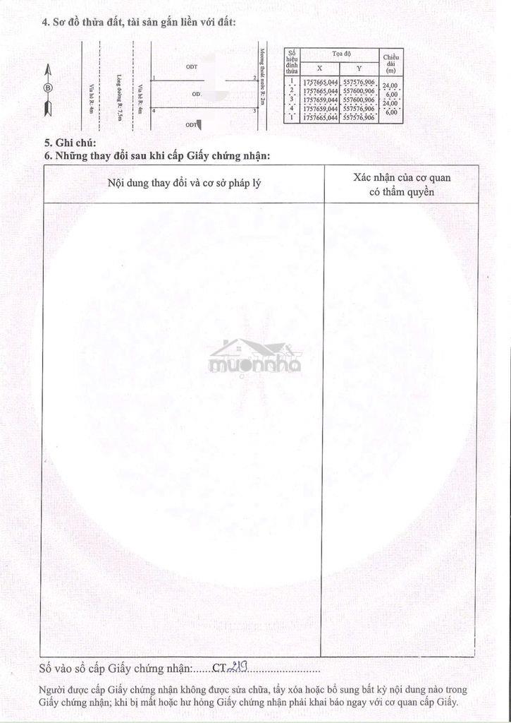 Chính chủ bán đất dự án chợ lai nghi đường 7m5 dt 144m2 giá 2.67 tỷ - 3