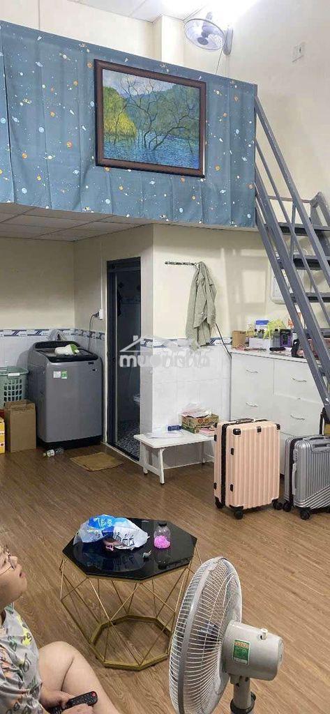 Nhà mới 5x6m lửng 1pn 1wc. nguyên văn khối p11 gò vấp gần cv làng hoa - 2