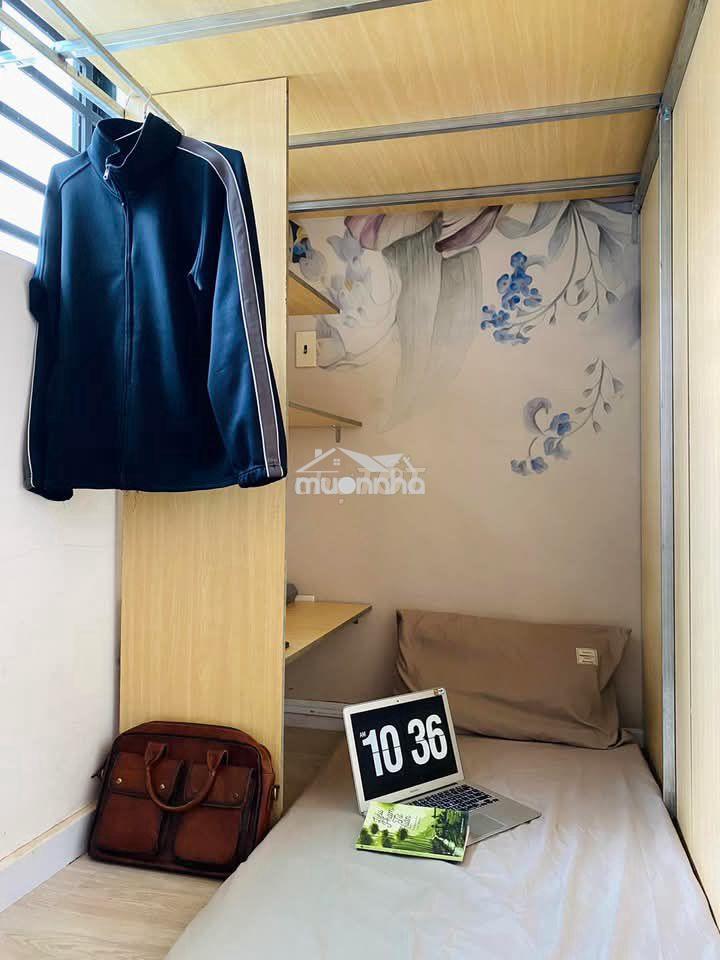 😍😍😍Phòng dorm sleepbox, ktx cửa đóng riêng tư 290 dương bá trạc ,q8 - 3