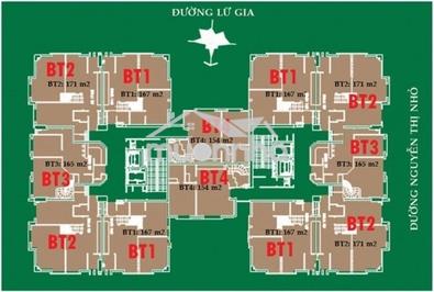 Cho thuê căn hộ 3pn 100m2, tại chung cư lữ gia quận 11, giá thuê 15tr - 3