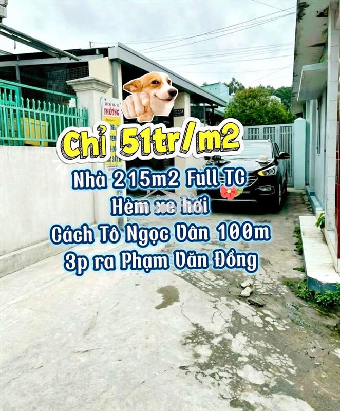 (Cc) ngộp bank cần b.á.n căn 215m2-chỉ 51tr/m2 - hxh - tô ngọc vân
