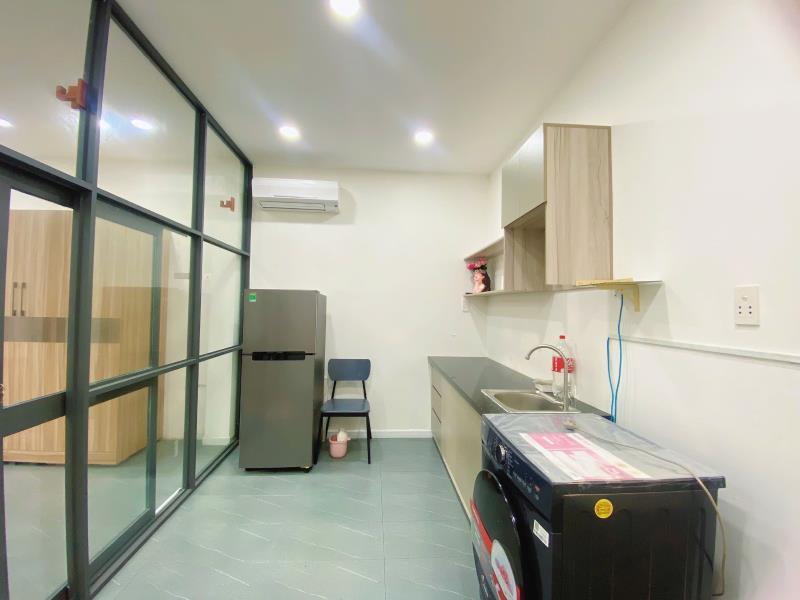Cho thuê căn hộ 1pn đường nguyễn gia trí có ban công gần đại học hutech - 3
