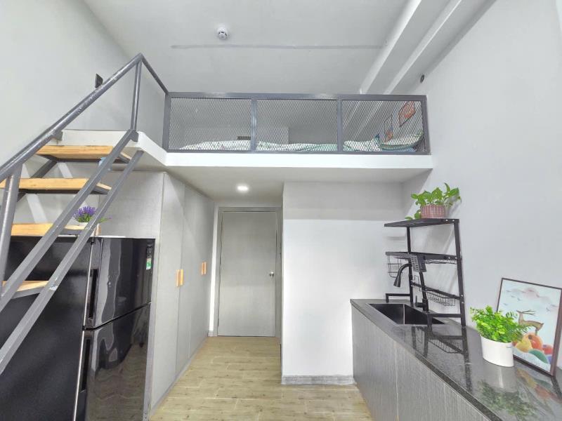 Cho thuê duplex gác lửng đường nguyễn thượng hiền gần chợ bà chiểu - 2