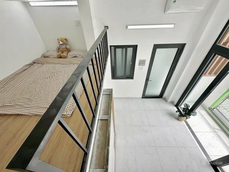 Cho thuê phòng trọ có gác máy lạnh và di chuyển thang máy gần đại học công thương và hương lộ 2 - 3