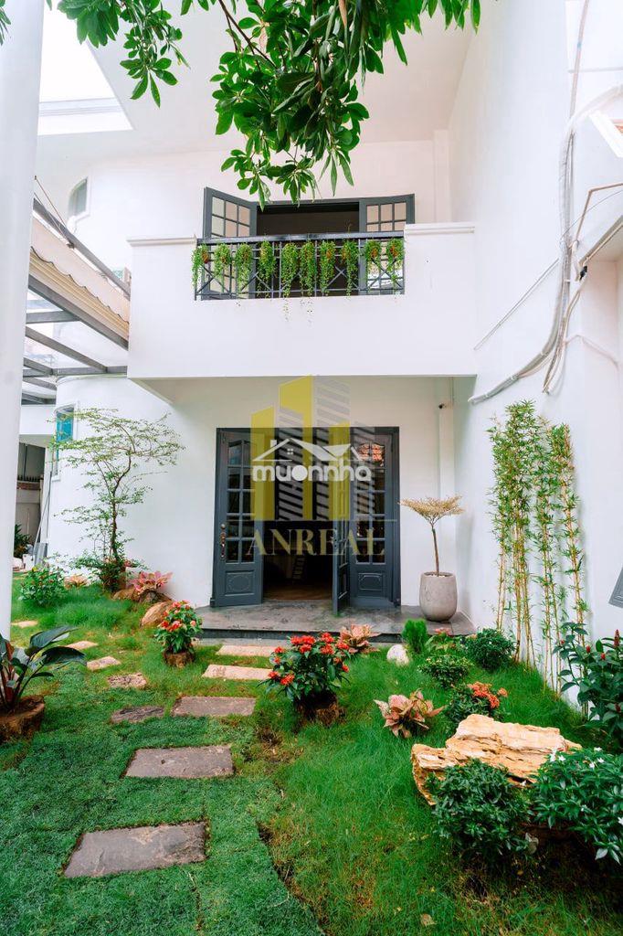 Cho thuê villa trần não 5 phòng full nội thất - hồ bơi giá 100 triệu