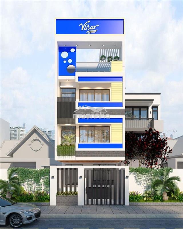 Tòa nhà văn phòng nguyên căn 450m² – 4 tầng + 1 hầm, sát global city
