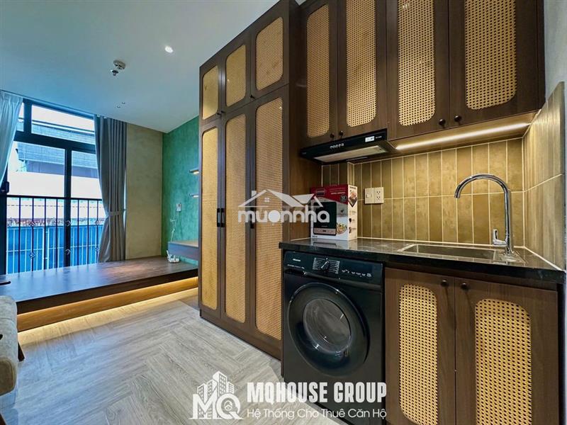 Cc mini mới 100% tone gỗ cực đẹp - thang máy gần vincom phan văn trị