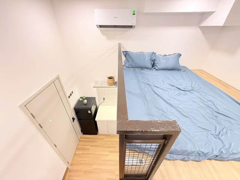 Cho thuê duplex full nội thất - ban công - ngay ngã tư hàng xanh chỉ 5tr - 2