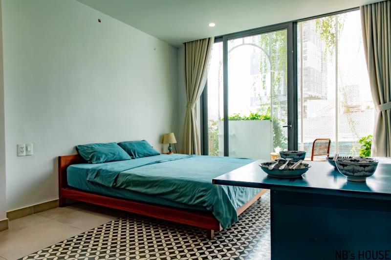 Cho thuê 1pn vibe vintage, nội thất cao cấp ngay ung văn khiêm, nguyễn gia trí, gần khu đại học hàng xanh - 3