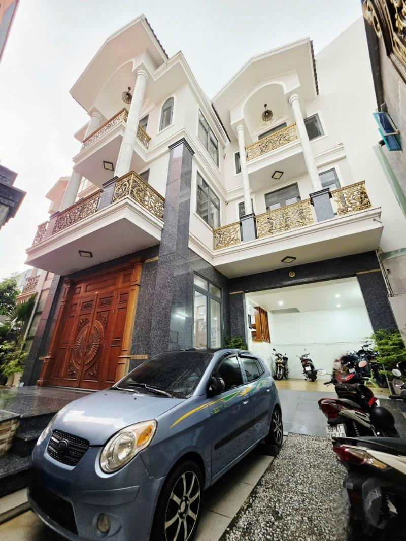 Biệt thự– trung tâm q. 6 – hoàng lê kha - dt:15x14m - 4 tầng - thang máy – 24 tỷ 9