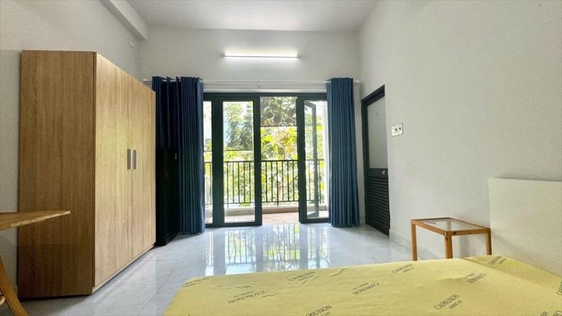 Cho thuê căn hộ studio - đặng thuỳ trâm - ban công, tách bếp, máy giặt riêng - 2
