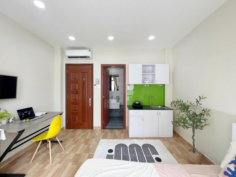 Cho thuê căn hộ balcony giá rẽ ngay cầu thị nghè - đh hutech - hồng bàng - uef - landmark 81 - 3