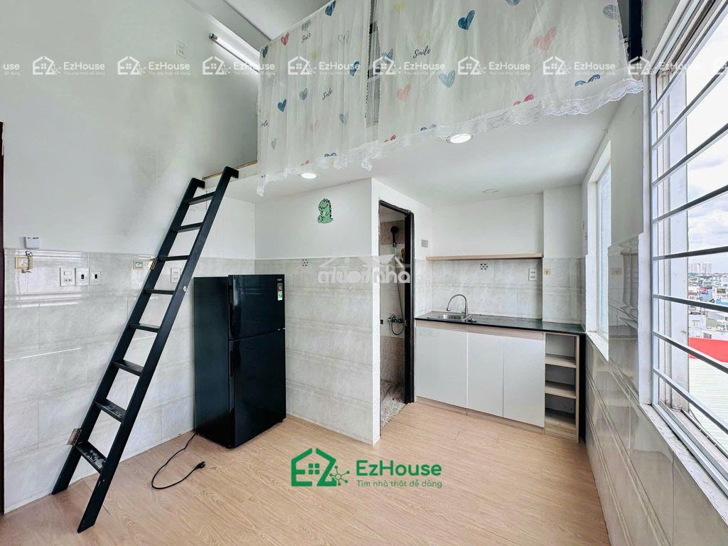 Phòng gác xịn cao 2m - cửa sổ trời - thang máy sát hcmue, sgu, khtn - 4