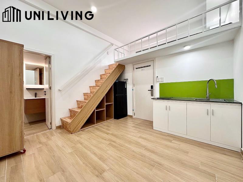 Cho thuê căn hộ duplex ở được 4 người ngay đh isb - mở - chợ tân định - cv lê văn tám