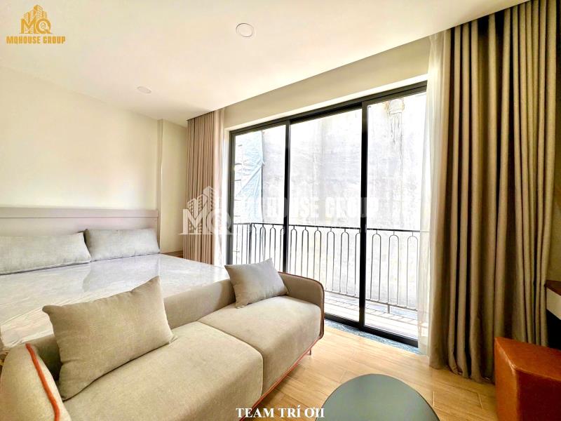 ✨ Cho thuê nguyễn cửu vân – sát quận 1 | căn hộ hiện đại, tone gỗ - thang máy, ban công, bồn tắm, dịch vụ dọn phòng ✨ - 4