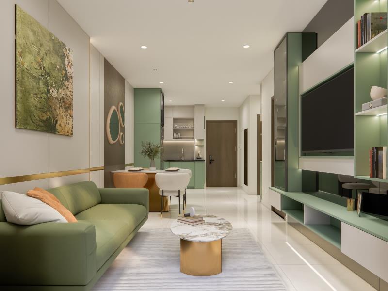Bán căn hộ bcons new sky 65m² 2pn 2wc, thanh toán từ 150 triệu,