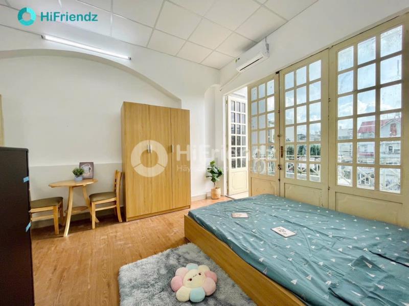 Studio ban công kế huit, gần vhu, vaa, aeon tân phú - full nội thất, cho nuôi pet, ở được 2-3 người