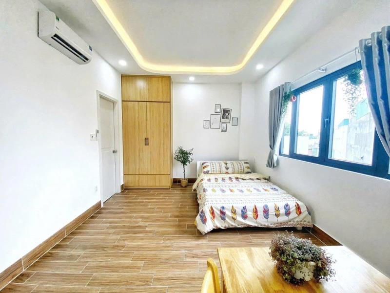 Phòng đẹp thoáng lê đức thọ giao nguyên oanh full tiện nghi giá 4 tr - 4