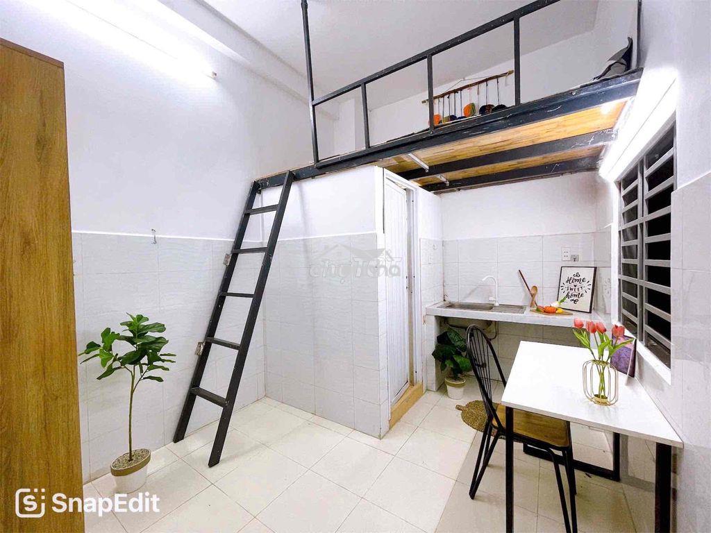 Cho thuê phòng có gác đầy đủ nội thất - đh văn hiến 3 phút đi xe - 2