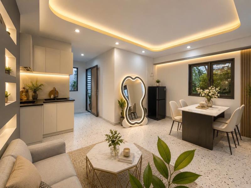 Dự án đang hoàn thiện mới full 100% 2pn full nt - 4