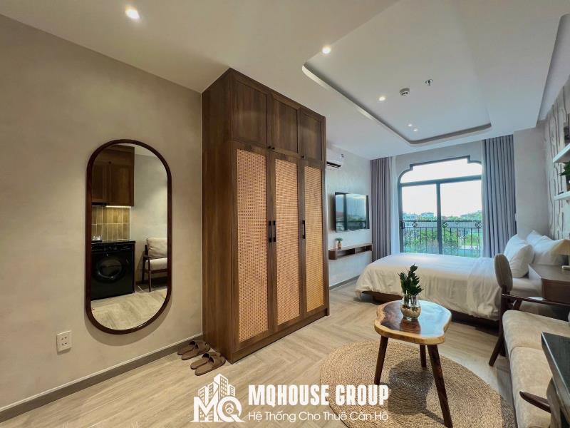 🏠 Cho thuê căn hộ mới 100% - ban công - thang máy, tone gỗ - gò vấp 🏠 - 3