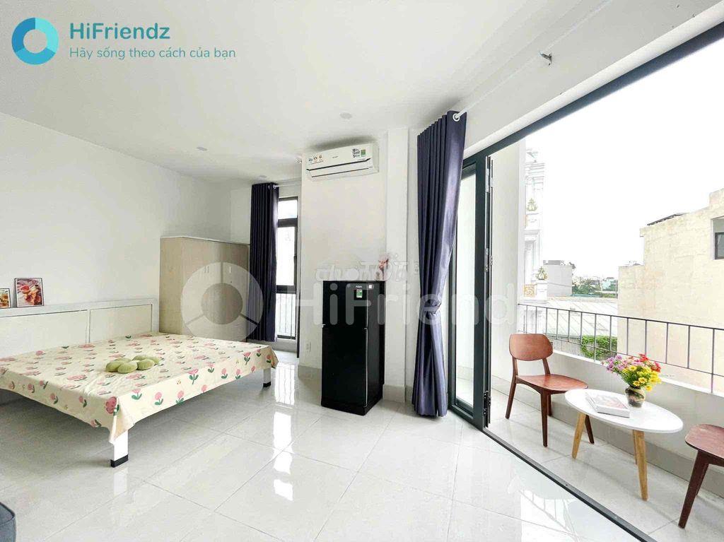 Cho thuê studio ban công full nội thất cao cấp ngay gần hương lộ 2 - 4