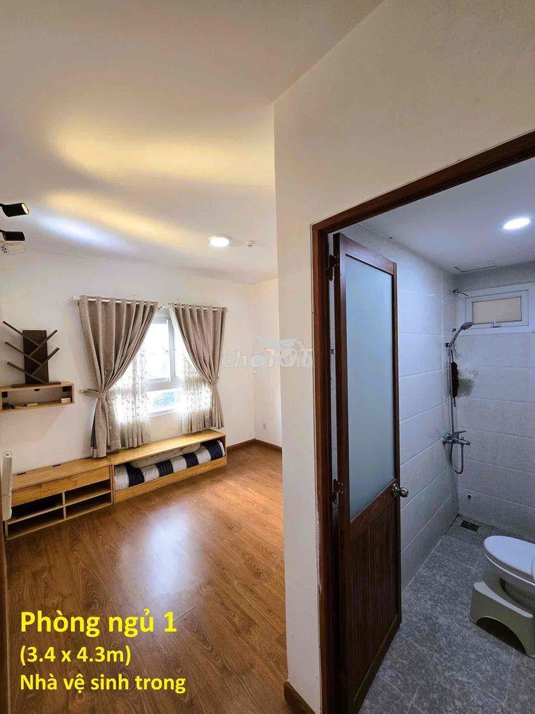 Cho thuê chung cư an phú đông dt 68m2 2pn 2wc sẳn 1 máy lạnh 1máy giặt - Ảnh 4