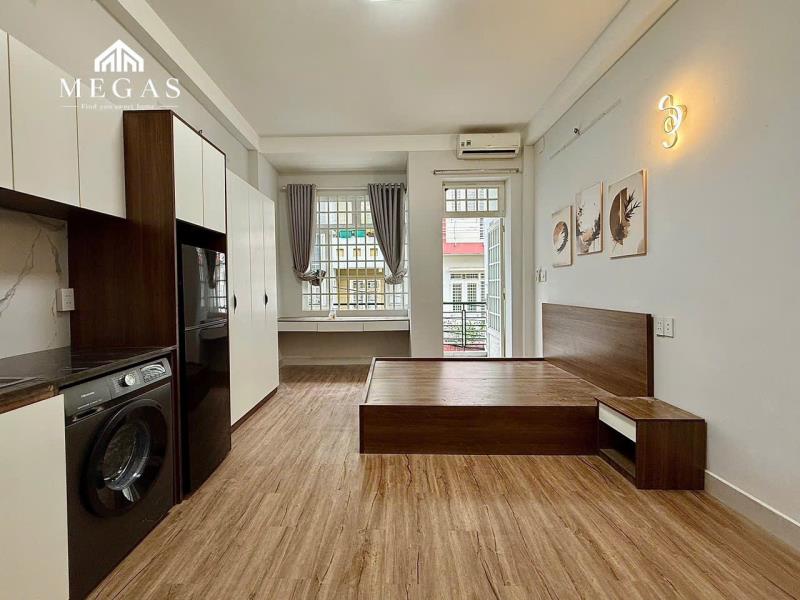 Cho thuê căn hộ rộng - full nội thất máy giặt riêng khu vực tân phú gần đại học công thương - 0867066206