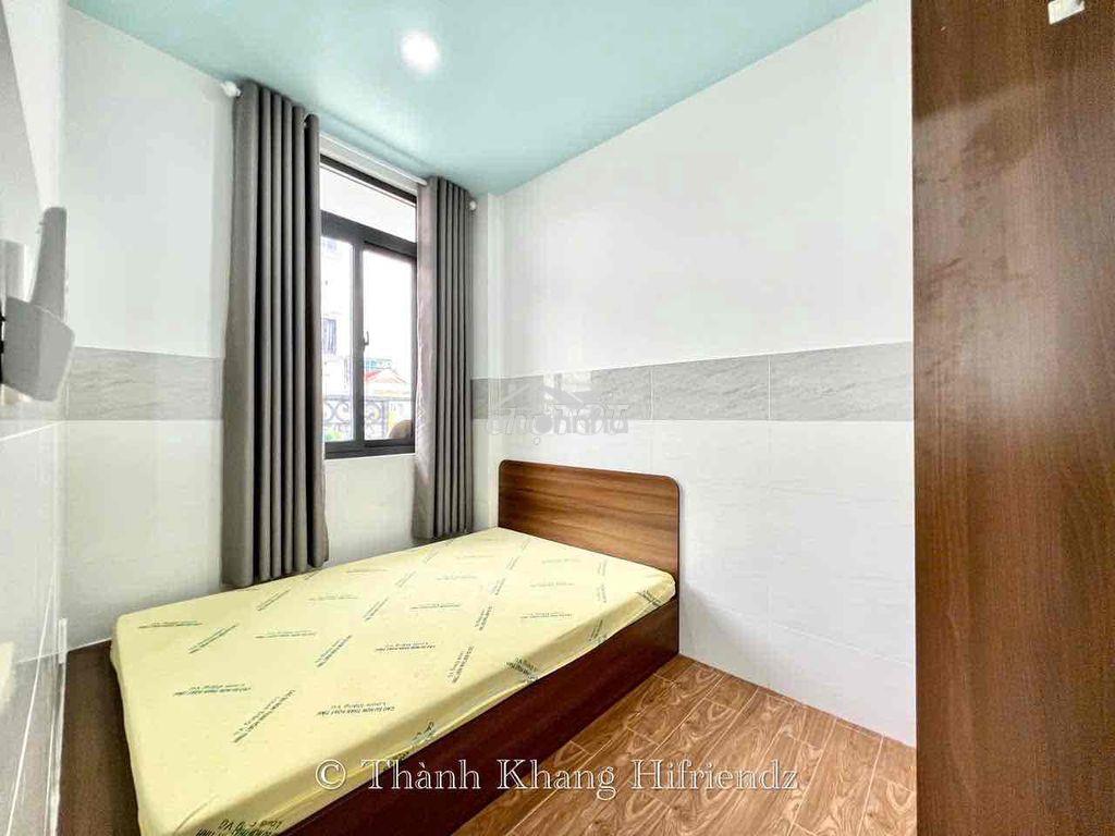 Căn hộ 1pn tách bếp bancol rộng 40m2 thang máy ngay toà nhà viettell - 4