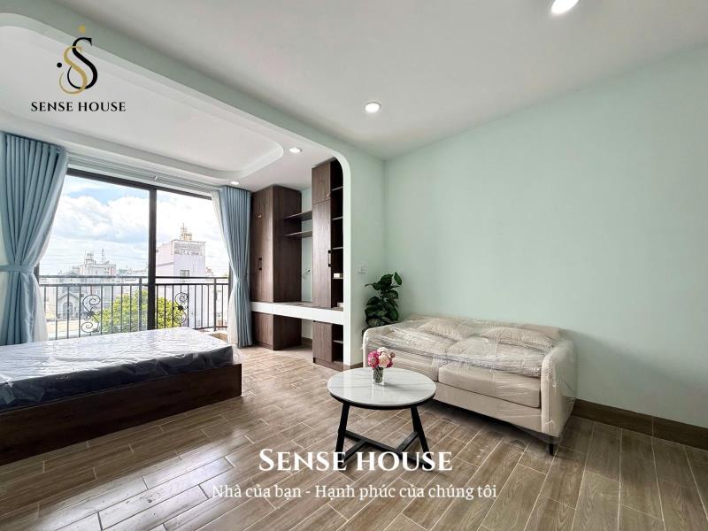 Studio mới xây ban công full nt | aeon tân phú - thang máy - 2