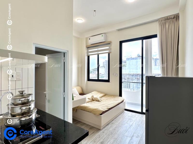 Căn hộ ban công cho thuê giá rẻ full nt gần đầm sen  - 2