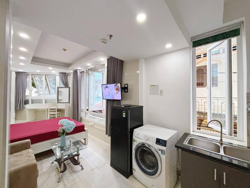 Căn hộ bancon full nội thất tại lê văn sỹ gần co.opmart nhiêu lộc, đh kinh tế ueh, đh kiến trúc, đh mở tp.hcm - 4