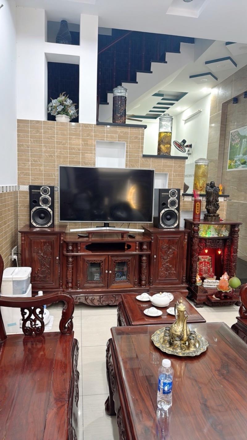 Hxh 8m gò dầu, 80m2, 4x20, 3 tầng, 5pn, nhà đẹp ở ngay, chỉ 10.3 tỷ tl - 2