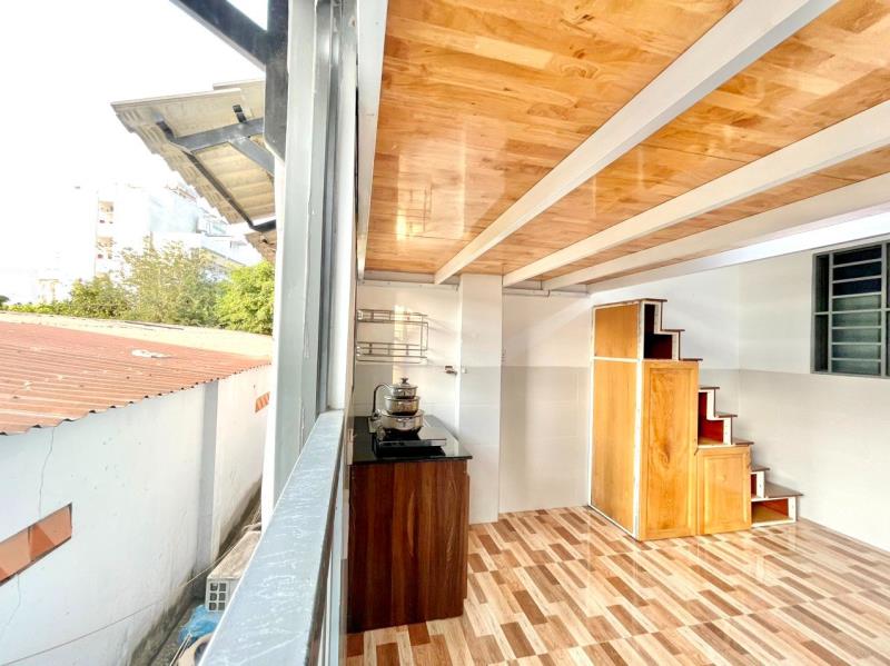 Bóc tem gác lửng mới, full nội thất ngay chợ thạch đà - 4