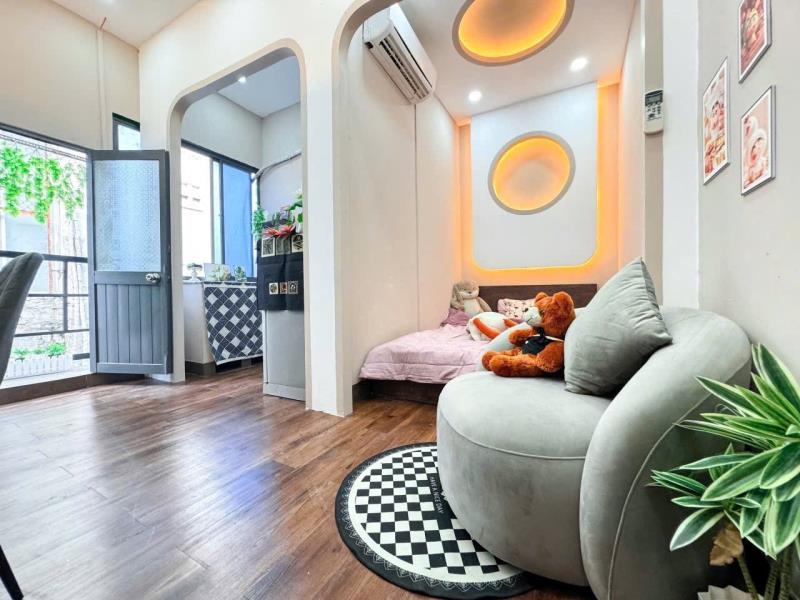 🏡Cho thuê căn hộ 1pn cực xinh xắn lầu 1-2 thang bộ có ban công dọn vào ở liền bình thạnh - 2