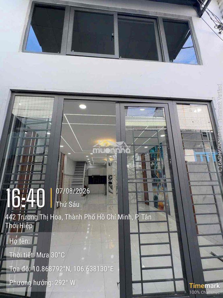 🏠Nhà tth07 chính chủ, 45m2, 3 phòng ngủ, hẻm oto , quận 12 🏠